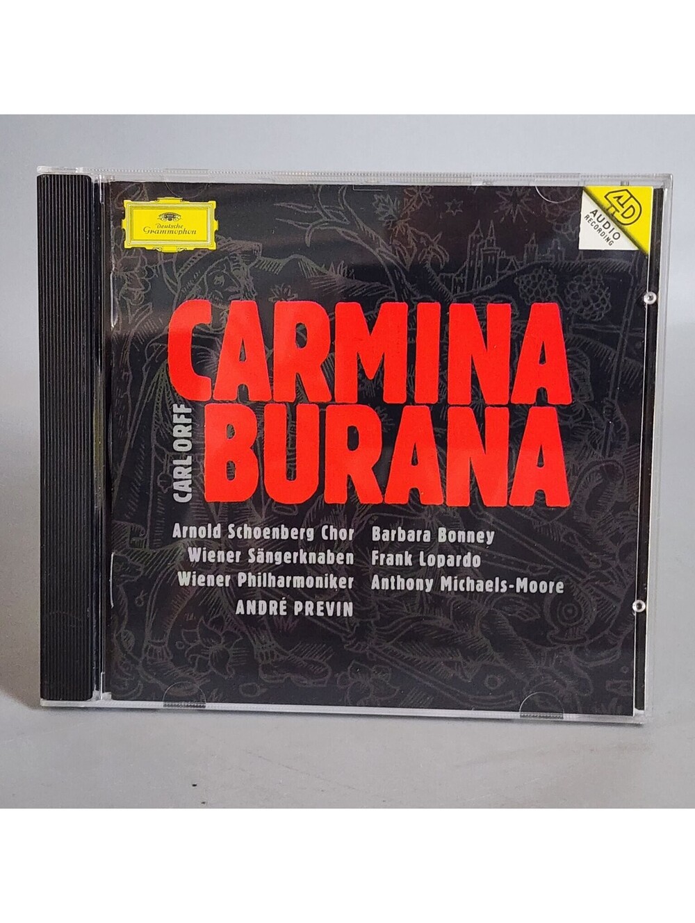 Carl Orff - Carmina Burana CD André Previn Deutsche Grammophon 4D Audio